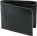 Boorakleather Top Grain Leather Wallet for Men – RFID Blocking Bifold Wallet with 2 ID Windows, 8 Card Slots, Dark Brown
